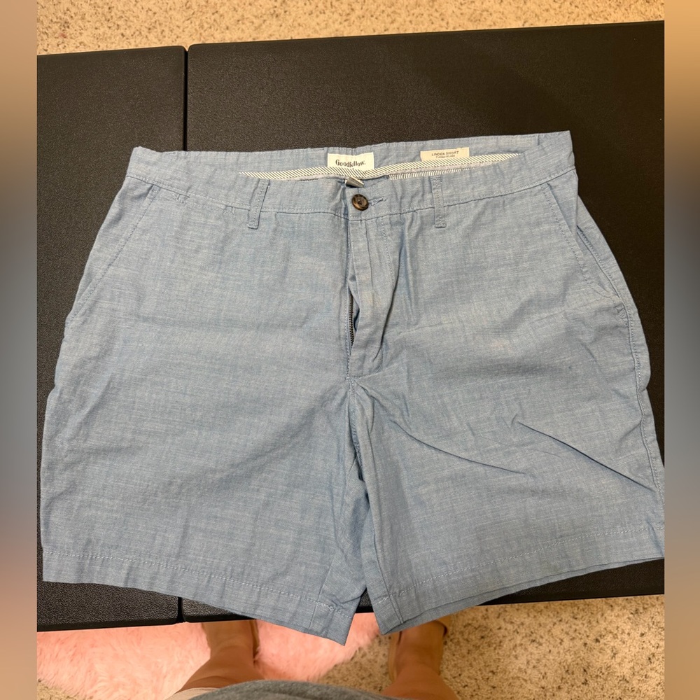 Men's Light Blue Shorts